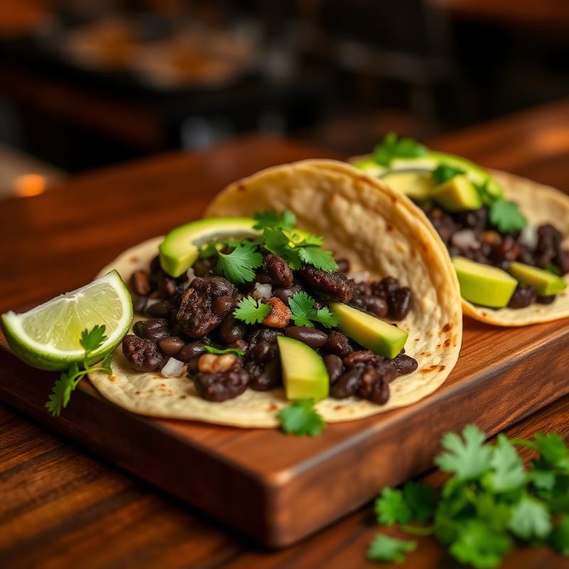 Smoky Black Bean Tacos